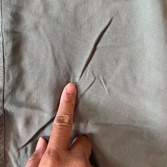 Volcom Drawstring Green Utility Cargo Jogger Pants Women Sz. XS Beach Surf Skate - Picture 10 of 10